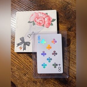 🔥RARE🔥 Dior Collectors JOY Playing Card—8 of Clubs ♣️